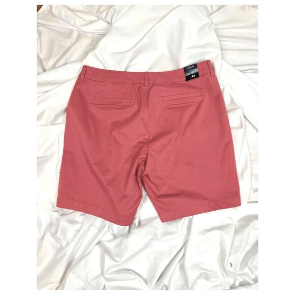 Re-Imagined by J Crew Classic Twill Chino Shorts Salmon 14 - Picture 11 of 14